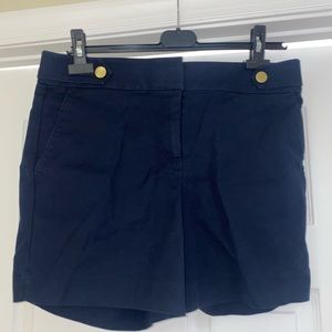Loft navy shorts size 6